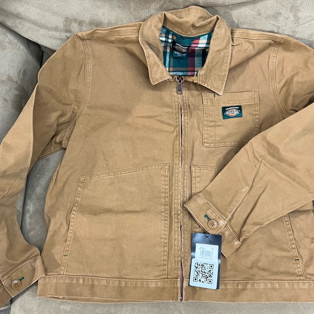 Tan Jacket new nwt L Large Jameson x Dickies 2022 exclusive